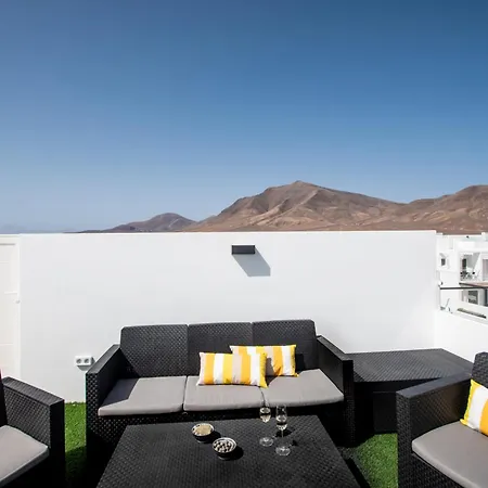 Serena Villa 38 - Heated Pool, Sea Views, Ac, High Speed Internet Playa Blanca  Exterior photo
